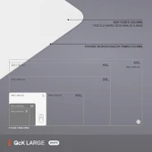 Steelseries Qck Large Gaming Oyuncu Mouse Pad - Beyaz thumbnail 5