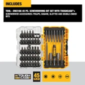 Dewalt Tornavida Ucu Seti, Sağlam Çantalı, 45 Parça (Dw2166) thumbnail 6