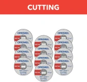Dremel 12-Pack Metal Cutoff Wheels -Ez456B thumbnail 2