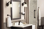 Moen Yb5103Orb Voss Çift Bornoz Kancası, Yağlı Bronz thumbnail 4