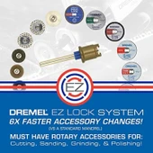 Dremel 12-Pack Metal Cutoff Wheels -Ez456B thumbnail 5
