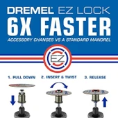 Dremel 12-Pack Metal Cutoff Wheels -Ez456B thumbnail 4