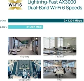 Tp-Link Eap650; Ax3000 Mbps Tavan Tipi Wifi 6 Access Point thumbnail 7