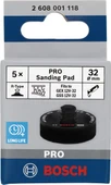 Bosch PRO Zımpara Tabanı 32 mm Kancalı thumbnail 2