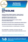 Nutraxin Citicoline 300 mg 30 Softgel thumbnail 3