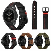 Gear S2 (20mm) KRD-19 Deri Kordon thumbnail 8