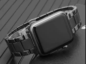 ​​​Apple Watch 38mm Mat Seramik Metal Kordon thumbnail 7