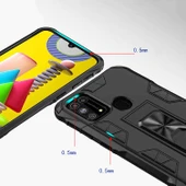 Galaxy M31 Kılıf Zore Volve Kapak thumbnail 5