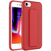 Apple iPhone 8 Kılıf Zore Qstand Kapak thumbnail 7