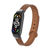 Xiaomi Mi Band 7 KRD-68 Deri Kordon thumbnail 6