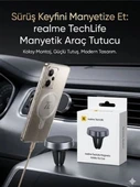 REALME TECHLİFE MANYETİK ARAÇ TUTUCU thumbnail 1