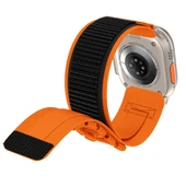 Apple Watch 7 45mm Zore KRD-99 Hasır Kordon thumbnail 8