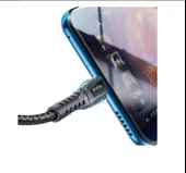 Mcdodo CA-2261 iPhone şarj ve data kablosu 1Metre Siyah thumbnail 2