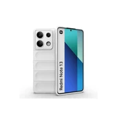 Xiaomi Redmi Note 13 4g Kılıf Optimum Silikon - Krem thumbnail 1