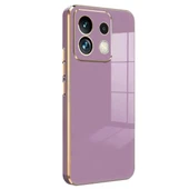 Xiaomi Redmi Note 13 5g Kılıf Volet Silikon - Mor thumbnail 1