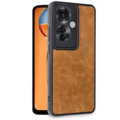 Oppo Reno 11f Kılıf Aras Deri Kapak - Taba thumbnail 2