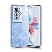 Oppo Reno 11f Kılıf Lüx Şeffaf Silikon thumbnail 2