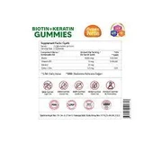 Validus Biotin Keratin 60 Gummies thumbnail 2