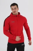 Diadora Venüs Kapşonlu Sweat Kırmızı thumbnail 2