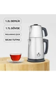 TEALUXE KCM334 ÇELİK ÇAY MAKİNESİ thumbnail 1
