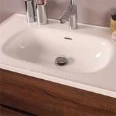 Kobos Simple 60 cm Çekmeceli Banyo Dolabı Seti Miling Oak thumbnail 4