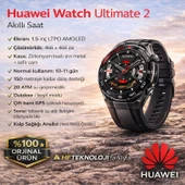 Huaweı Watch Ultimate 2 Akıllı Saat Siyah thumbnail 1
