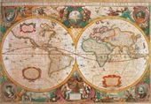Clementoni Old Map 1000 Parça High Quality Collection Yetişkin Puzzle thumbnail 3
