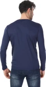 Poly T-Shirt U / K Barew Lacivert thumbnail 4
