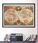 Clementoni Old Map 1000 Parça High Quality Collection Yetişkin Puzzle thumbnail 2
