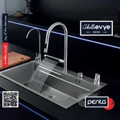 Penta Krom Akıllı Eviye IQ130 thumbnail 1