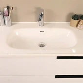 Kobos Eylül 100 cm Banyo Dolabı Seti Bianco thumbnail 4