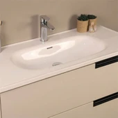 Kobos Eylül 100 cm Banyo Dolabı Seti Vanilla Grey thumbnail 4