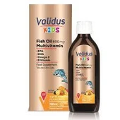 Validus Kids Fish Oil + Multivitamin Şurup 150 ml thumbnail 1