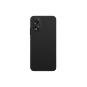 Oppo A38 Kılıf First Silikon - Siyah thumbnail 1