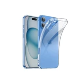 Apple İphone 16 Plus Kılıf Lüx Şeffaf Silikon thumbnail 1