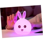 Vexor Sevimli Tavşan Tasarımlı Gece Lambası thumbnail 2