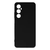 Realme C65 Kılıf First Silikon - Siyah thumbnail 2
