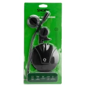 SNOPY SN-130 Siyah Mikrofon thumbnail 4