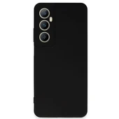 Realme C65 Kılıf First Silikon - Siyah thumbnail 1