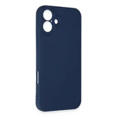 Apple İphone 16 Kılıf First Silikon - Lacivert thumbnail 2