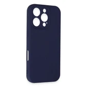 Apple İphone 16 Pro Kılıf First Silikon - Lacivert thumbnail 2