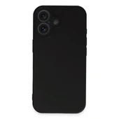 Apple İphone 16 Kılıf First Silikon - Siyah thumbnail 3