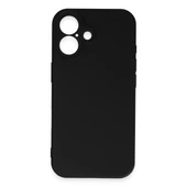 Apple İphone 16 Kılıf First Silikon - Siyah thumbnail 2