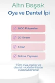 Altınbaşak Oya ve Dantel İpi 20 gr - Royaleks - No: 387 thumbnail 2