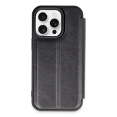 Apple İphone 14 Pro Kılıf Flip Cover - Siyah thumbnail 1