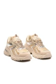 Bej Bağcıklı Kadın Sneaker thumbnail 3