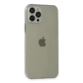 Apple İphone 12 Pro Kılıf Fly Lens Silikon - Şeffaf thumbnail 2