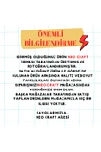 GİT3D El Şeklinde Dekoratif Anahtarlık thumbnail 3