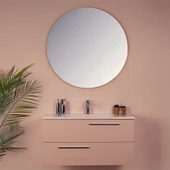 Kobos Serenity 100 cm Banyo Dolabı Seti Rose thumbnail 3