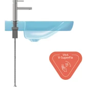 Origin A42555 Kısa Lavabo Bataryası, Krom thumbnail 6